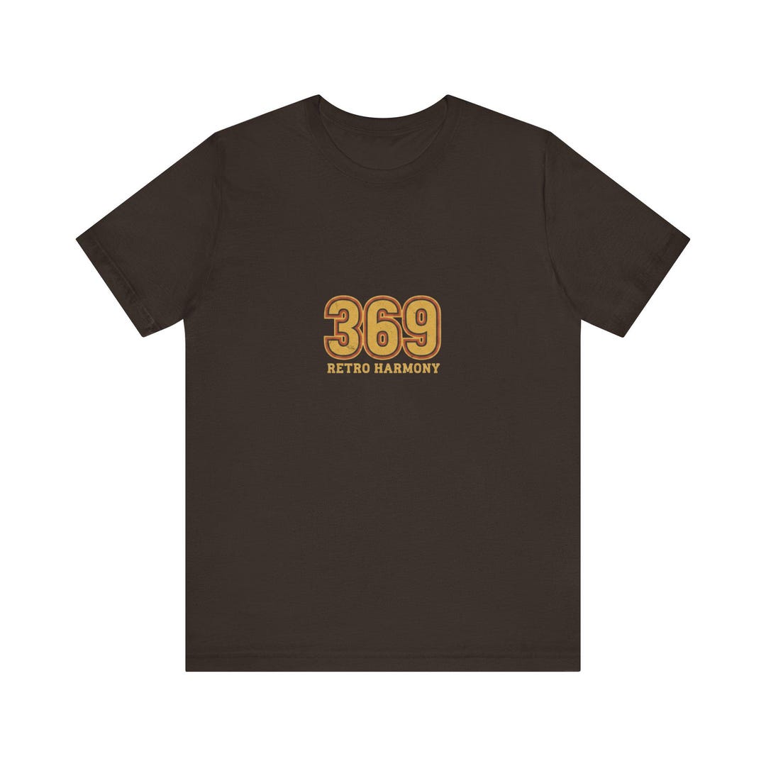369 Retro Harmony Tee | Vintage Number Graphic - Etsy