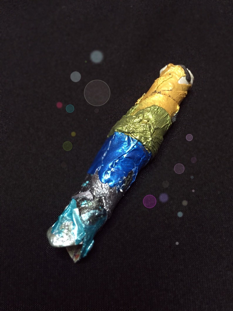 Dreadlock Art Sleeve FREE SHIPPING Fiber Bead Sleeve Wrap Jewelry Hair Accessory Braid Dreads Loc