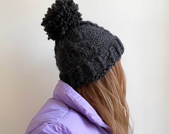 The Classic Cable Knit Hat - Custom Color