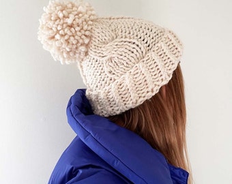 The Classic Cable Knit Hat - Custom Color