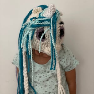My Little Pony Inspired Knit Hat Princess Celestia MLP Costume Winter