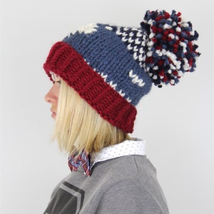 The Folk Love Fair Isle Knit Hat image 2