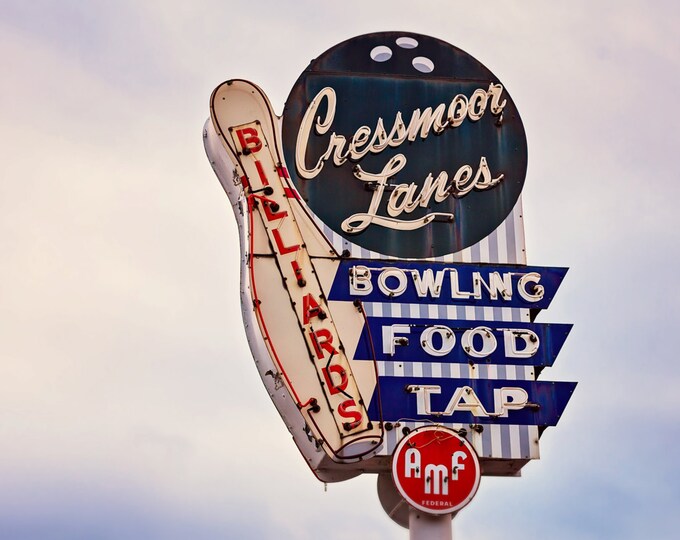 Bowling Alley Wall Art Bowling Alley