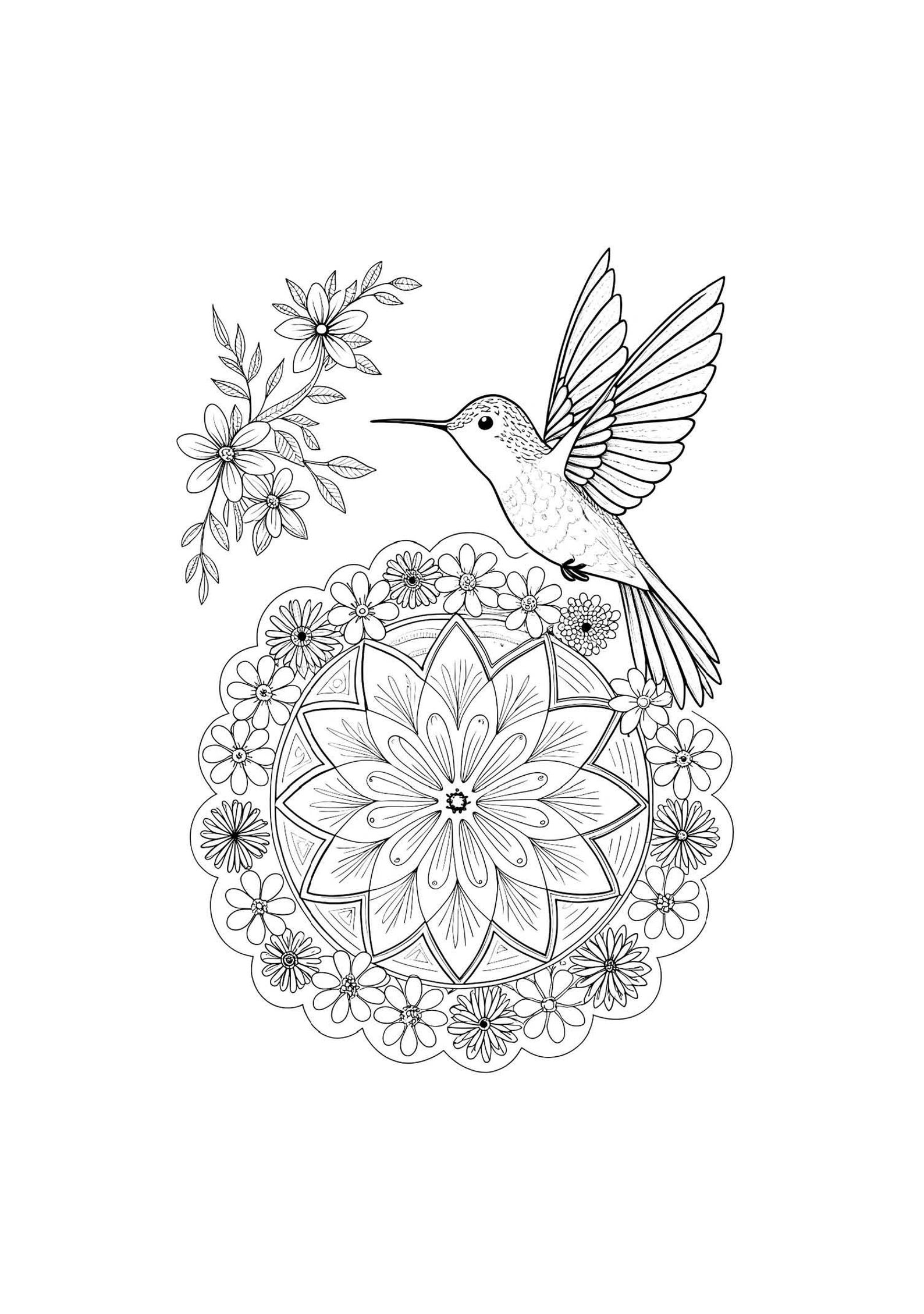 Animal Mandala Coloring Book 30 Pages Coloring for Adults & Teens