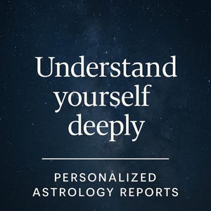 Relatório Astrológico Personalizado | Leitura de Mapa Astral com Precisão de IA – Entrega Rápida de E-mails