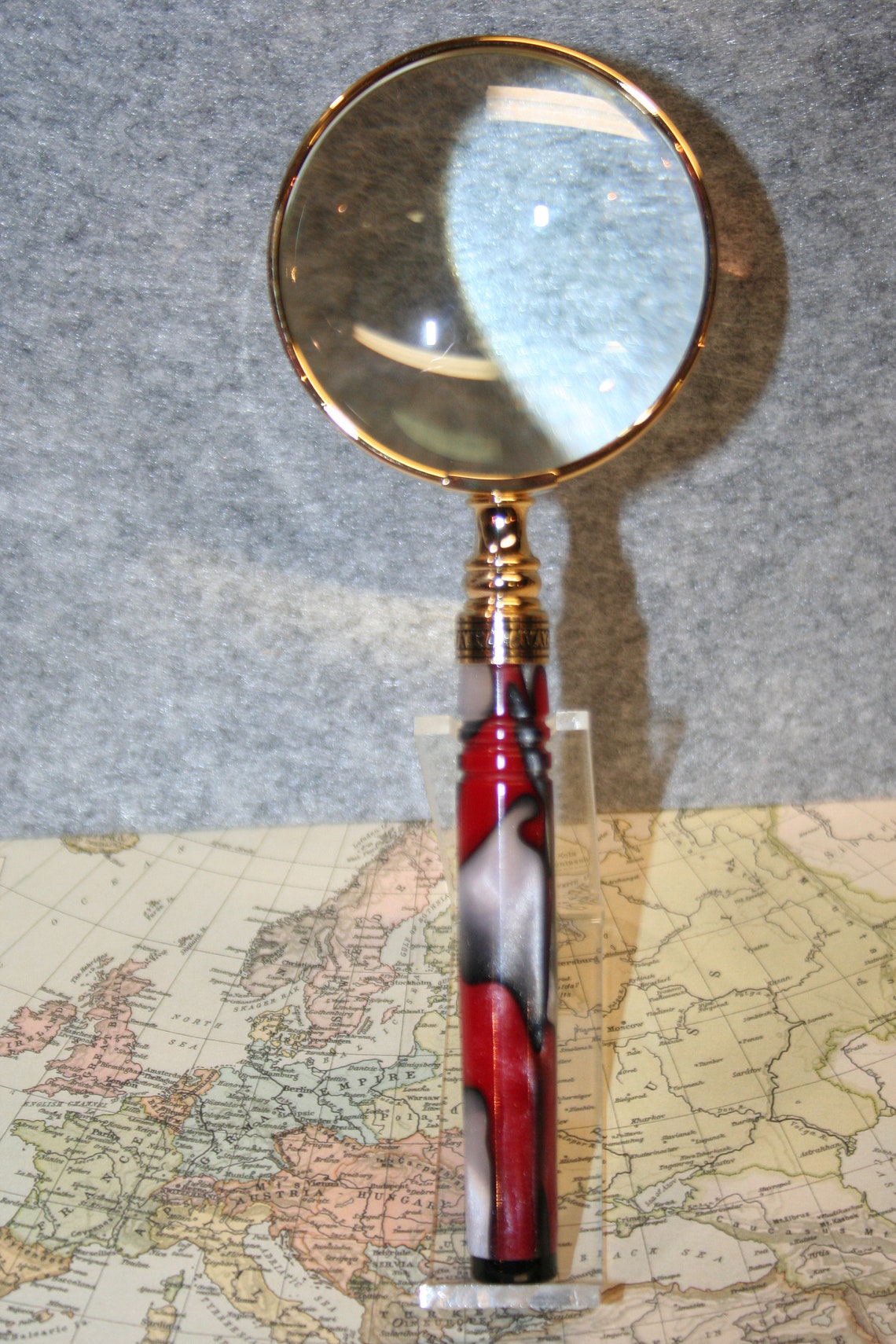 Magnifying Glass Americana 2 1/2 inch Magnifying Glass Etsy