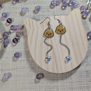 Mingi Aniteez bbyongMING and Heart Earrings