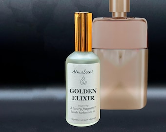 Golden Elixir – Signature Sweet Amber Scent – 100 ml by AlmaScent
