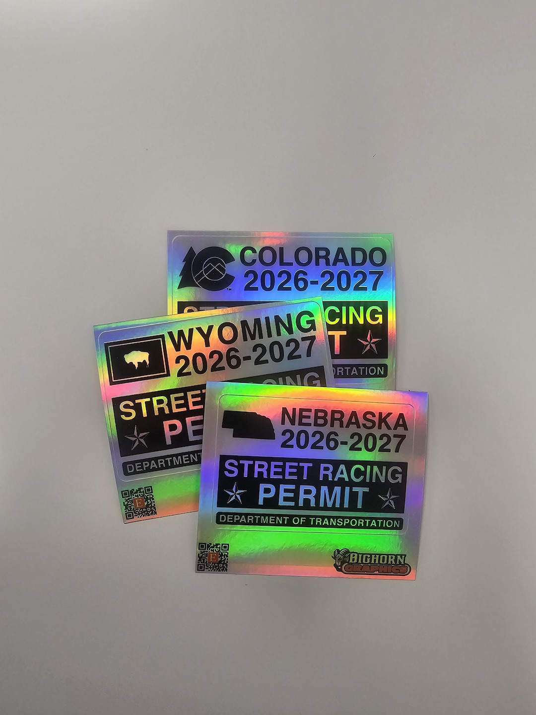 Street Racing Permit Bumper Sticker Vinyl Decal - Etsy