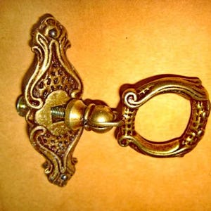 Engraved Drawer Handle Shield for Small Furniture, Doors, Sideboards
