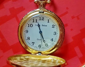 Louis Delon montre de poche d'occasion / französische Taschenuhr gebraucht /