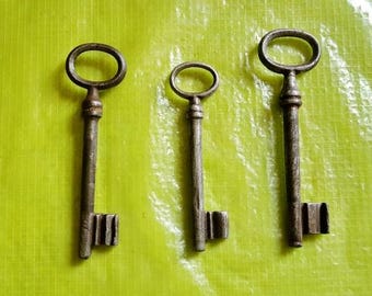 Main Gate Metallic Vintage Three Keys