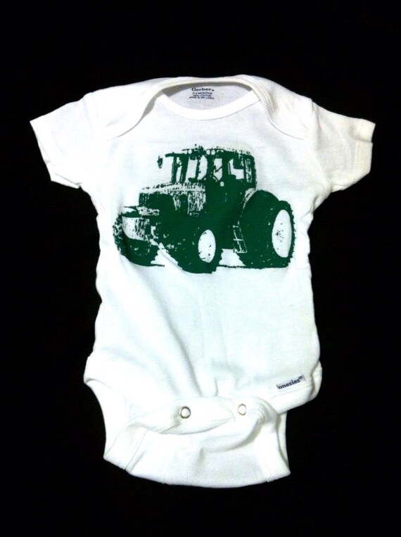 tractor onesie