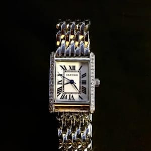 Cartier Tank Francaise Two-tone Luxury Diamond Watch