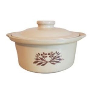Vintage Stoneware Dutch Oven Stew Pot – Colonial Revival