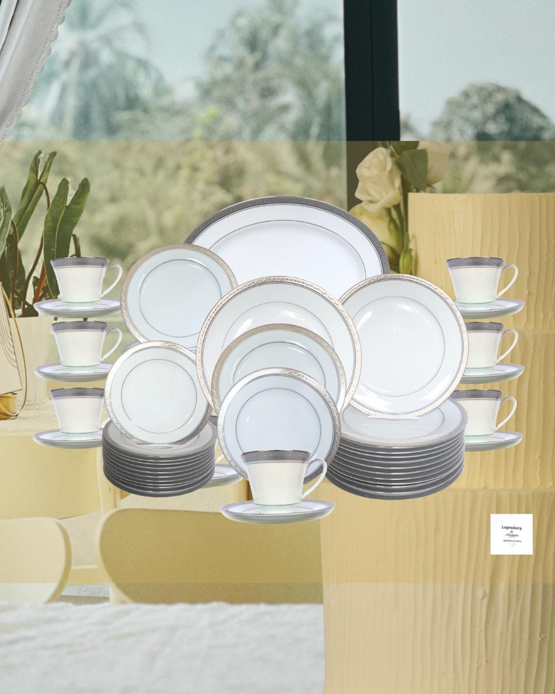 61 Pieces China Set - Etsy