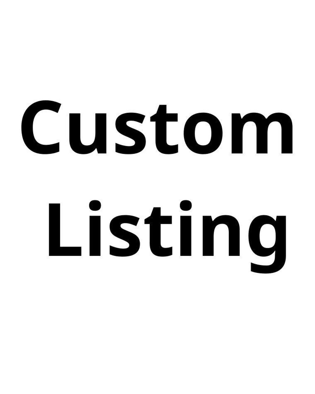 Custom Fee - Etsy