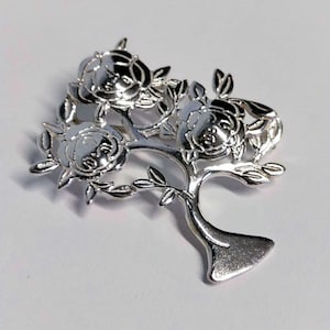 Sterling Silver Alice in Wonderland Roses