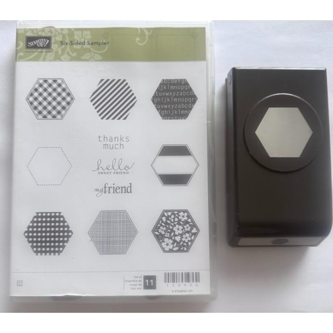 Sampler Stamp Stampin up Six Sided Sampler 11 Piece Rubber Stamp Set 130953 and ...
