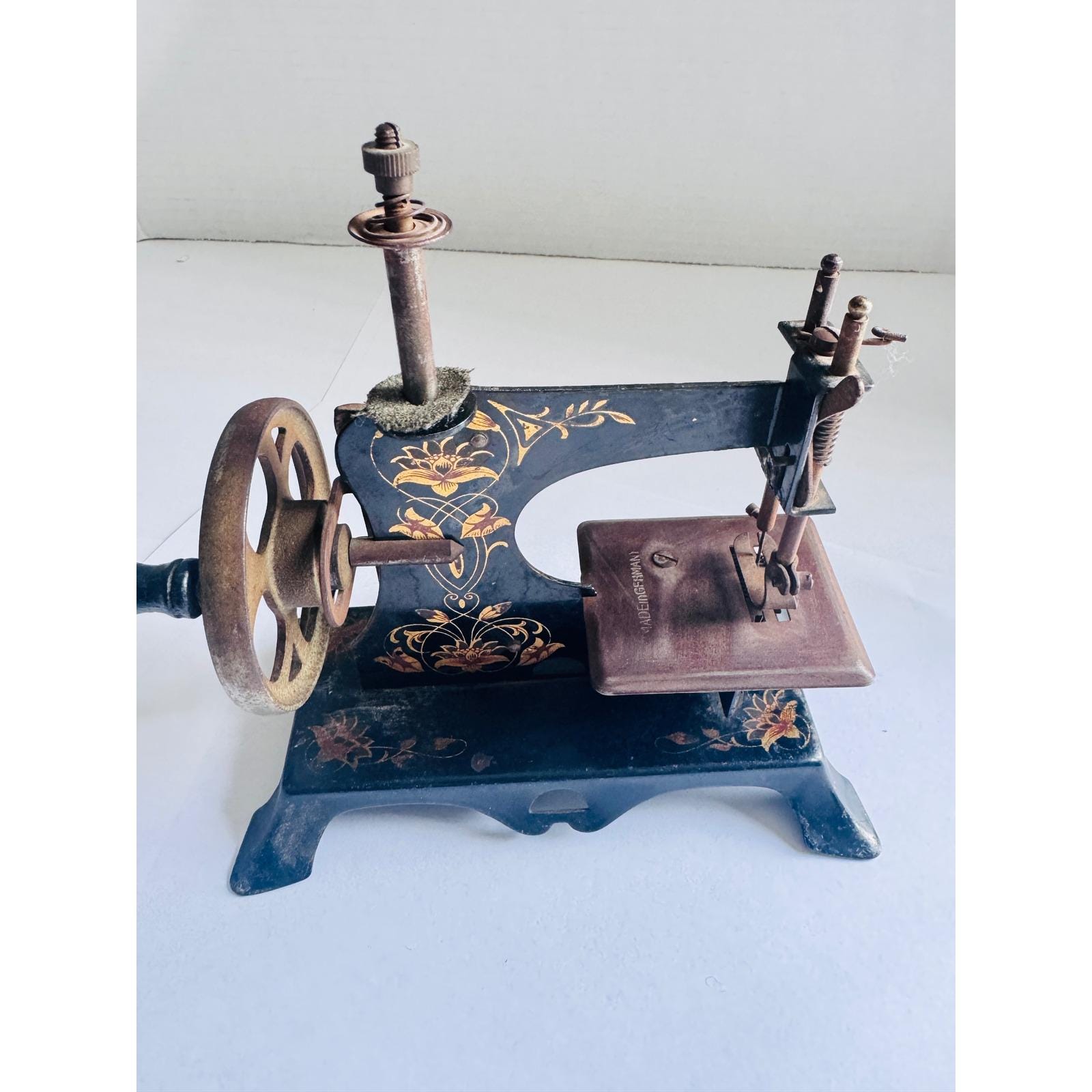 Antique German Sewing Machine - Etsy