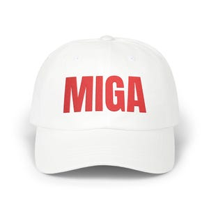 Classic Dad Cap with MIGA | Political hat | Best Gift for Dads | Persian Hat | Iran Hat | Best Persian Gift idea | Make Iran Great Again