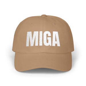 Casual Dad Cap with 'MIGA' Design - Perfect for Everyday Wear, Gifts for Fathers, Outdoor Adventures, Relaxed Style, Unique Accessories