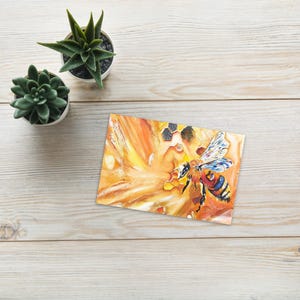 Hero Bee - Cartão postal / Impressão artística 4x6''