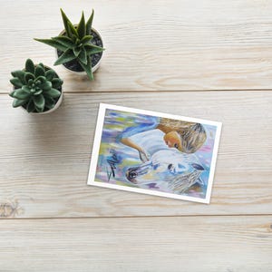 Sussurro da verdade - Cartão postal / Impressão artística 4x6''