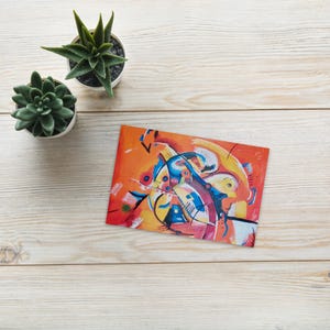 Fogo e Movimento - Cartão Postal / Impressão Artística 4x6''