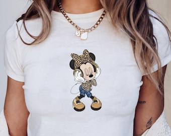 Retro Minnie Disney Baby Tee, Y2k 90s Style Mickey Mouse Tee, Classic Mickey Baby Tee, Magic Kingdom Style, Disneyland Baby Tee, Xmas Gift
