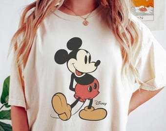 Comfort Colors Mickey Shirt, Retro Mickey T-shirt, Cute Mickey Shirts, Mouse Shirt, Family Vacation Tshirt, Family Trip, Mickey Lover Gift
