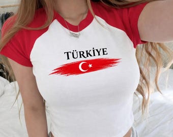 2026 World Soccer Fan Baby Tee, Any Country Flag, Bosnia, Türkiye, Mexico, Usa, Custom Team, International Football Gift Shirt