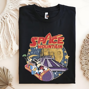 Space Mountain Shirt, Magic Kingdom Shirt, Mouse And Friends Space Shirt, Disney Shirt, Vintage Disney Shirt, Vintage Space Mountain Shirt