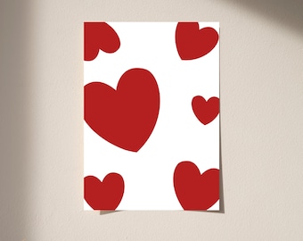 Love card A6, card for loved ones, romantic greeting card, you are amazing card, gift for partner, love card, love card