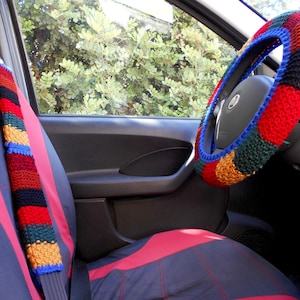 Buy Seat Belt Cover Car Accessories Steering Wheel Cover Aesthetic
