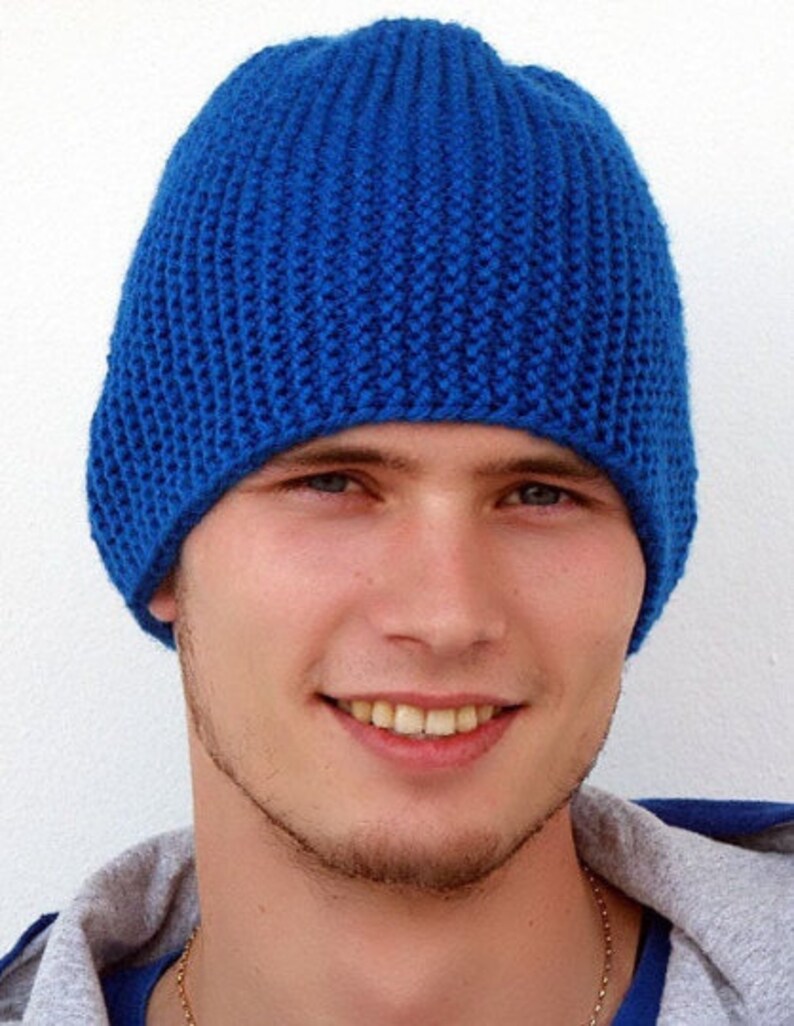 Men's Wool Hat Pumpkin Knit Hat Fisherman Beanie Crochet - Etsy