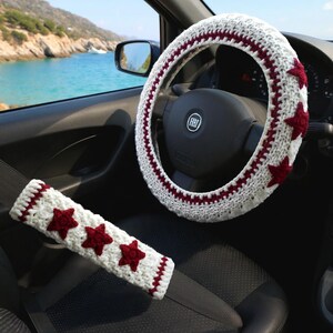 steering wheel cover
car wheel cover
car accessories
folklore cardigan
seat belt cover
car decor for teens
crochet wheel cover
steer wheel cover
star cardigan
cute wheel cover
automotive decor
seatbelt cover
Birthday gift forhe