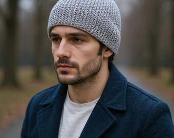 Migliore Wear Wooly Hat For Men, Thinsulate Mens Beanie Hat, Warm Winter Hat For Women, Woolly Thermal Hat For Running Cold Weather Black