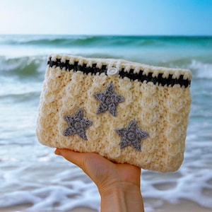 folklore merch, teen girl gifts, taylor swift, crochet book cover, book lover gift, handmade book wrap, cute book pouch, booktok, taylor swiftie merch, taylorswift, knit book sleeve, star book case, gifts for readers
