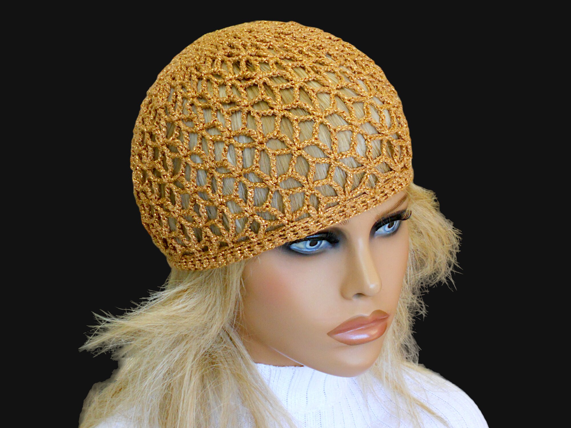 ☆THE GREATEST☆ Crochet Beanie Beige MUSINSA | THE GREATEST Crochet Beanie Brown