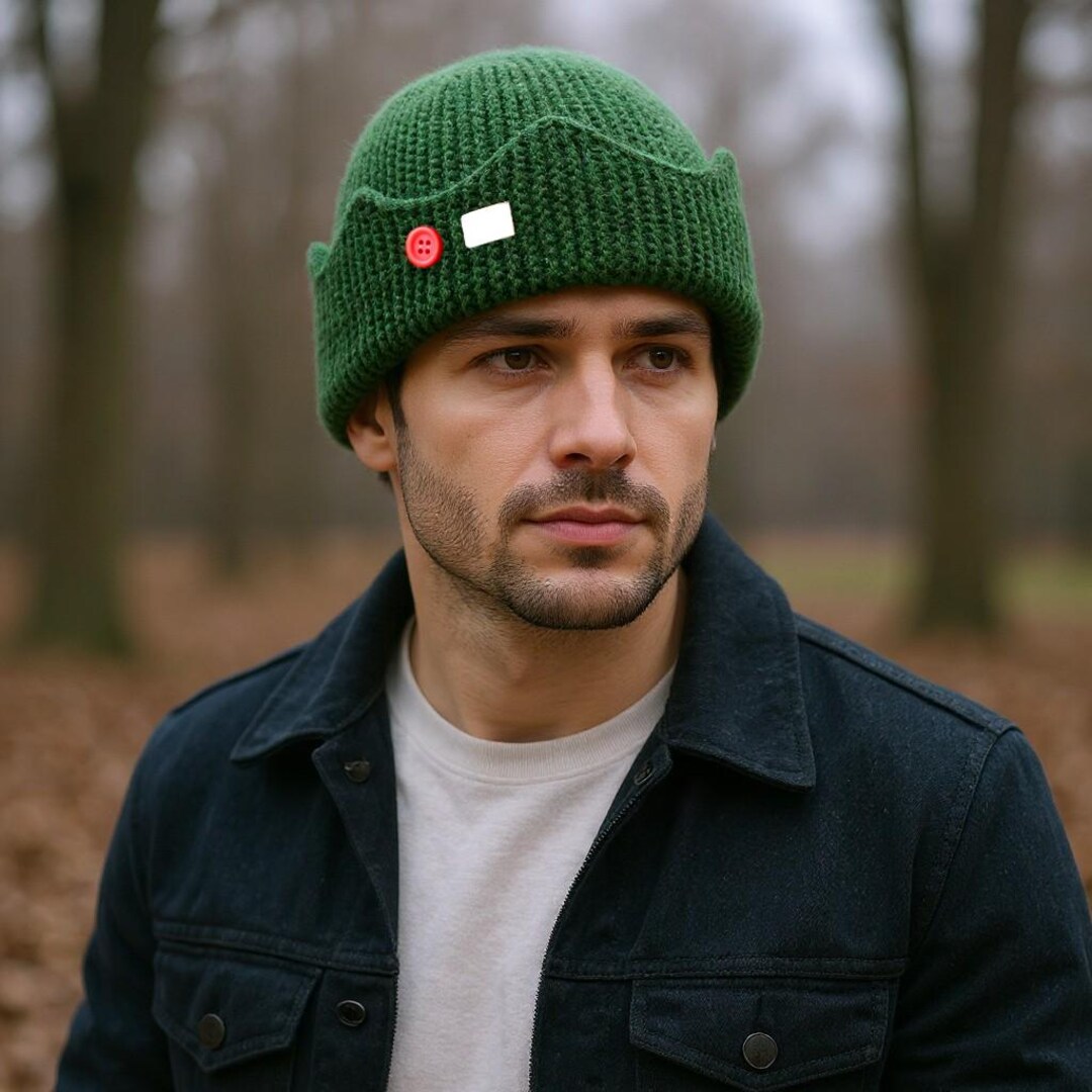 Jughead Beanie – Crown Knit Hat, Slouchy Winter Beanie Unisex - Etsy