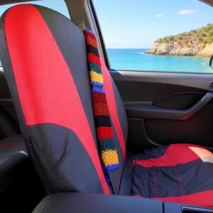 Seat belt cover Car accessories Steering wheel cover Aesthetic car accessories for teens 2 belt covers