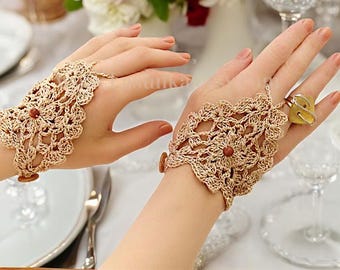 Ivory lace gloves Wedding fingerless gloves Fingerless mittens