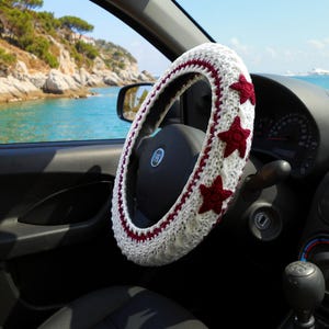 Car accessories Steering wheel cover Cute car interior Car decor for teens