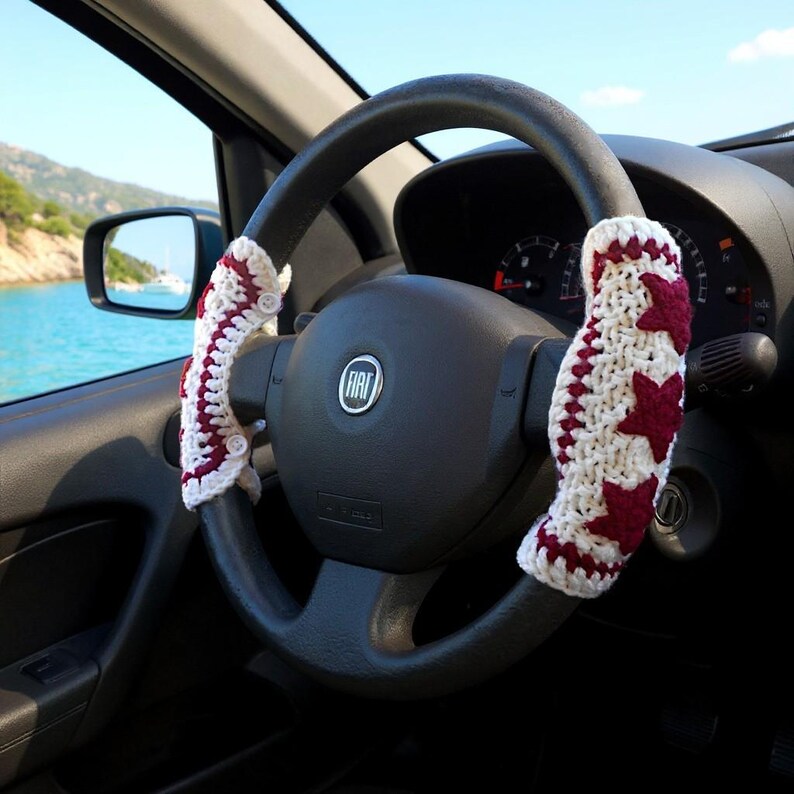 steering wheel cover
car wheel cover
car accessories
folklore cardigan
seat belt cover
car decor for teens
crochet wheel cover
steer wheel cover
star cardigan
cute wheel cover
automotive decor
seatbelt cover
Birthday gift forhe