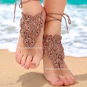 Barefoot sandles
21st birthday gift
gift for her
boho sandals
crochet sandals
foot fetish
footless sandals
tan barefoot sandals
barefoot shoes
bottomless sandals
wedding barefoot
lace barefoot
beach barefoot
