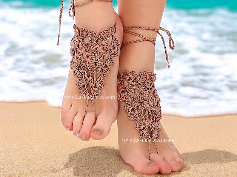 Barefoot sandles
21st birthday gift
gift for her
boho sandals
crochet sandals
foot fetish
footless sandals
tan barefoot sandals
barefoot shoes
bottomless sandals
wedding barefoot
lace barefoot
beach barefoot
