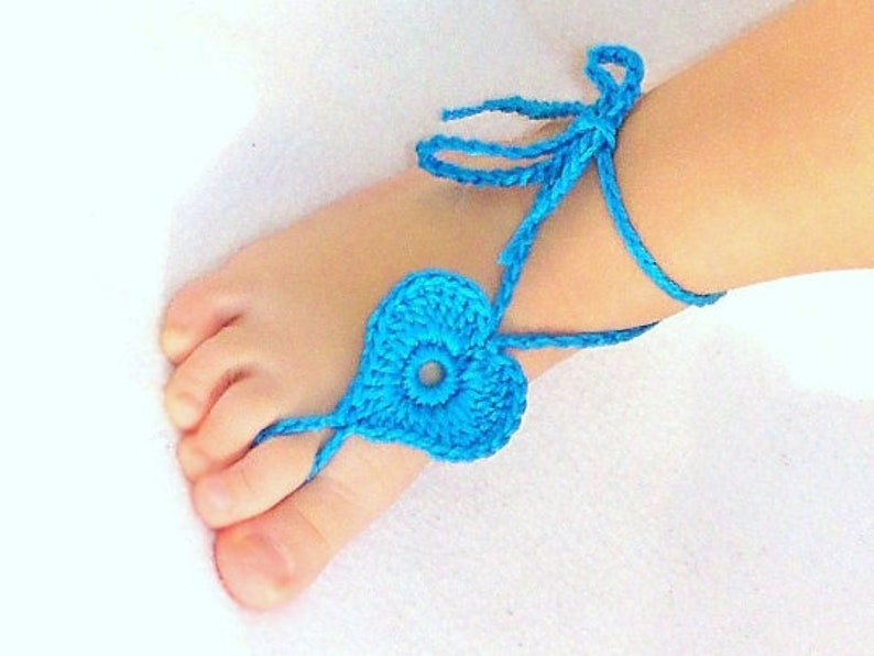 Toddler Barefoot Crochet Baby Barefoot Sandals Baby Foot Wear Etsy
