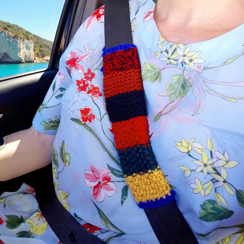 Seat belt cover Car accessories Steering wheel cover Aesthetic car accessories for teens 1 belt cover