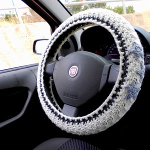 Steering wheel cover Car accessories Star cardigan inspired Car interior decor Car wheel cover